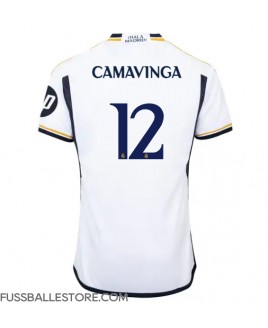 Günstige Real Madrid Eduardo Camavinga #12 Heimtrikot 2023-24 Kurzarm